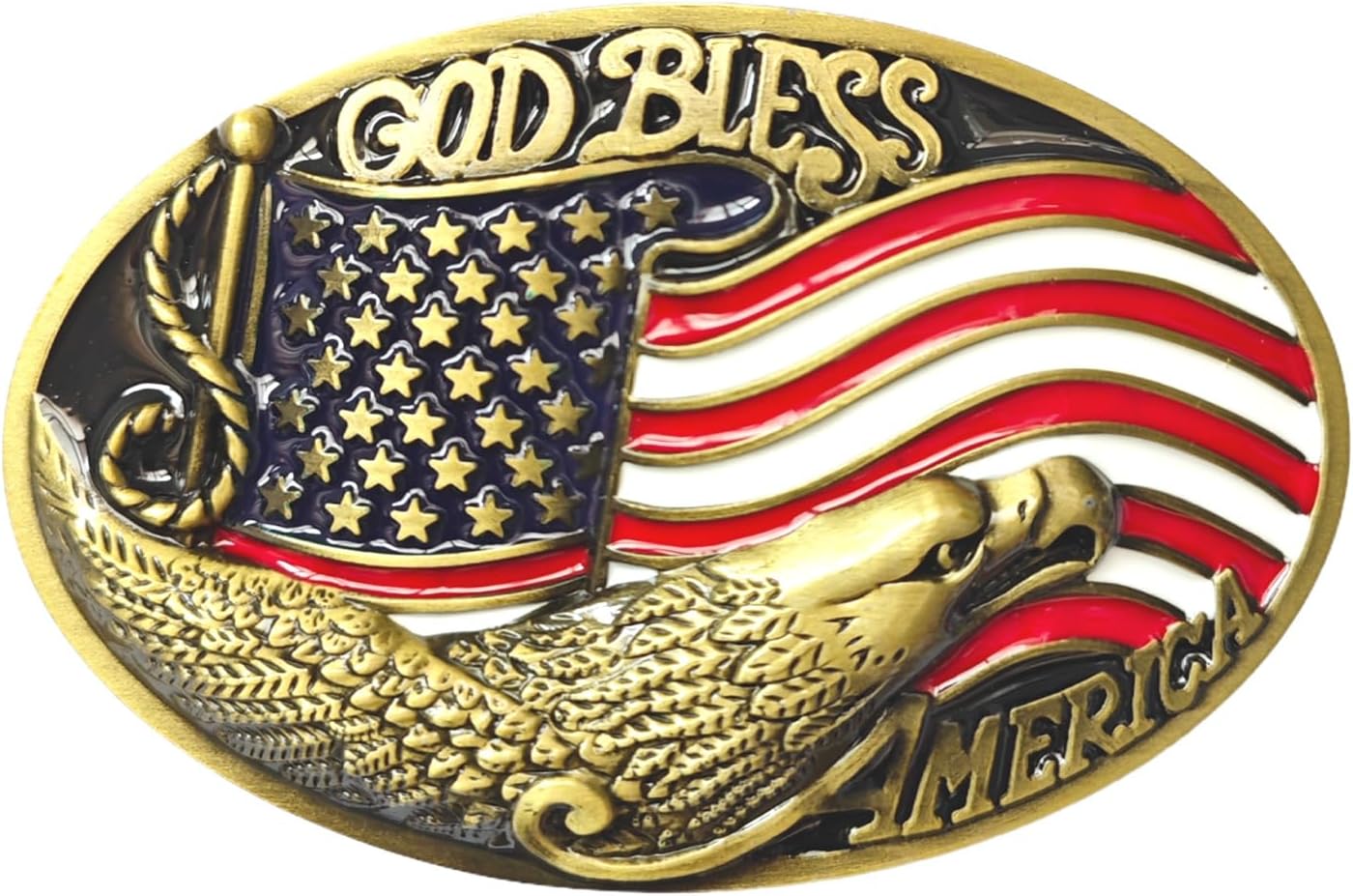 Western Belt Buckles for Men Women, American Air Force Sheriff Cowboy Belt Buckle Gifts for Christmas Birthday Halloween