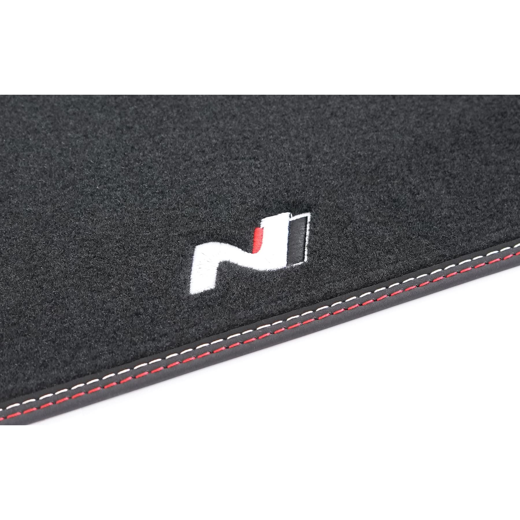 Hyundai S0143ADE00 - Juego de 4 Alfombrillas de Tela de Terciopelo para Hyundai