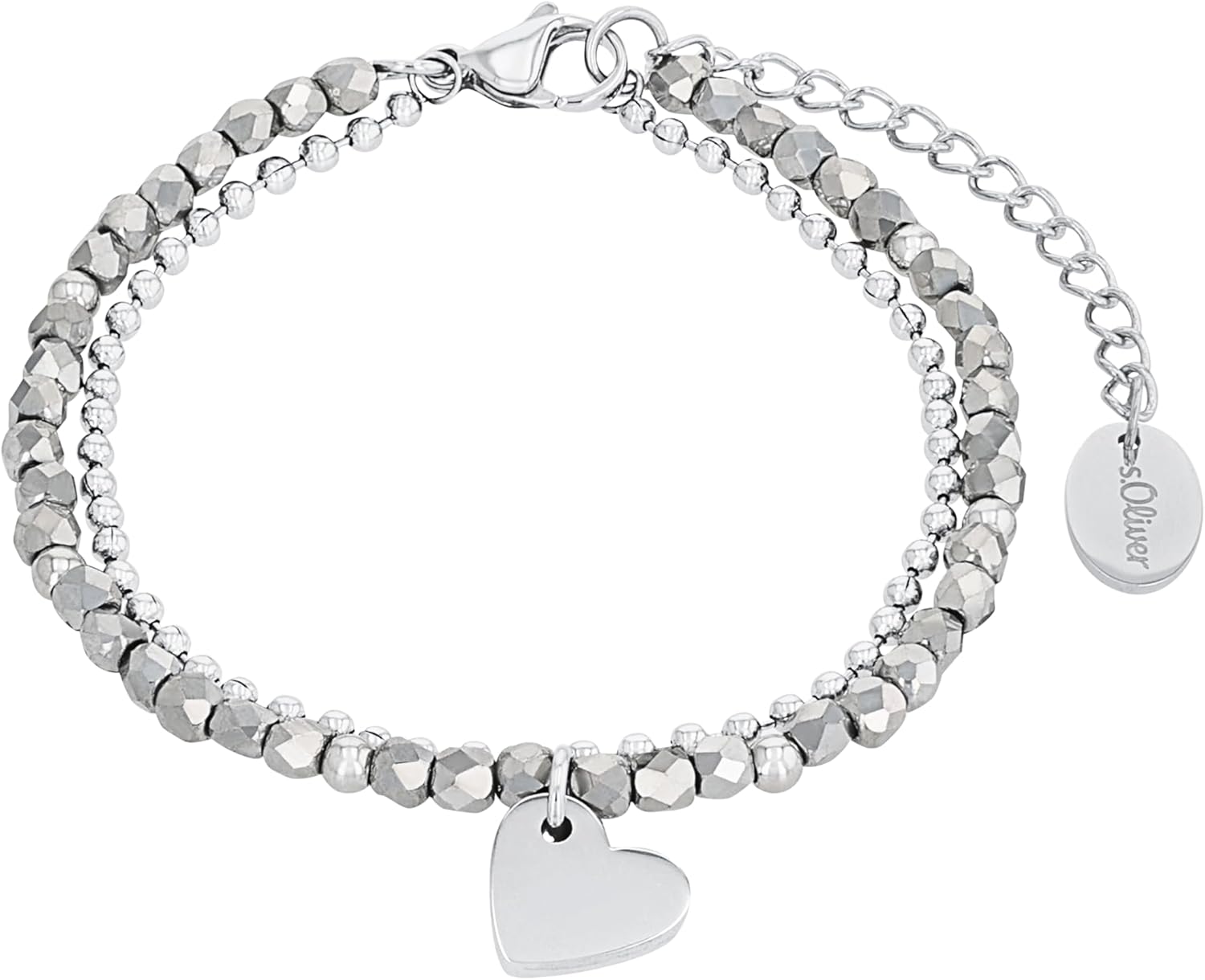 s.Oliver Armband voor dames, sterling zilver 925, ster