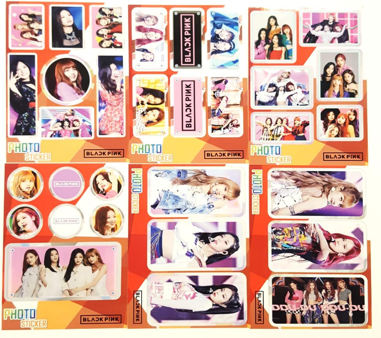 Blackpink 2nd Mini Album [Kill This Love] [Black Ver. + Pink Ver. Set] - Pack of 2CD, 2Photobook, Photocards, 2Folded Poster with Pre Order Benefit, Extra Decorative Sticker Set, Photocard Set