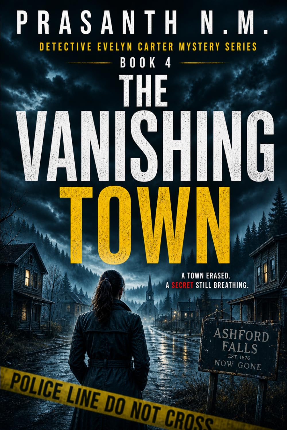 The Vanishing Town: A Psychological Crime Thriller Featuring Detective Evelyn Carter Investigating an Entire Town That Disappears from History, Hidden ... 4 (Detective Evelyn Carter Mystery Series)