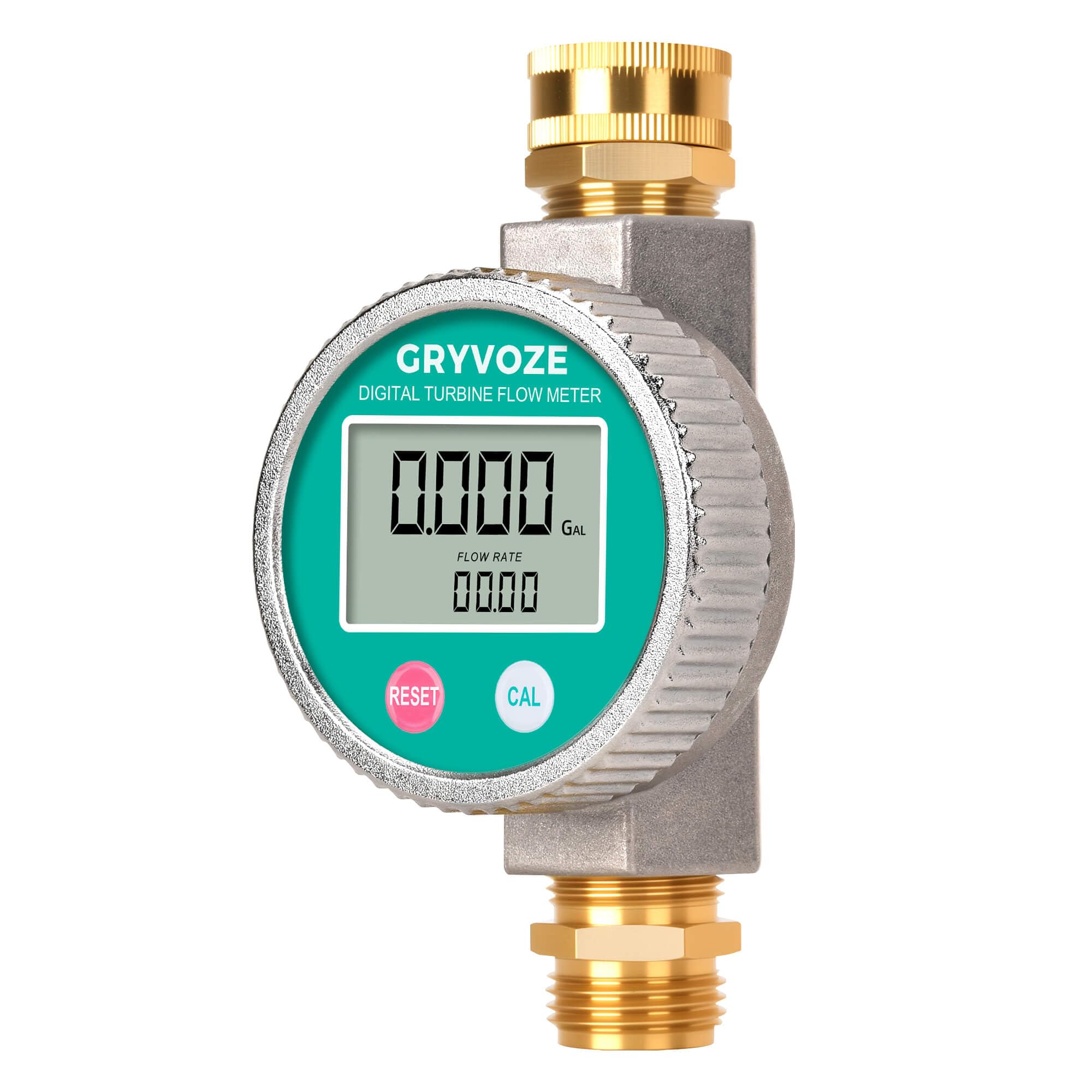 Metal Water Flow Meter - ±1% Accurate -1