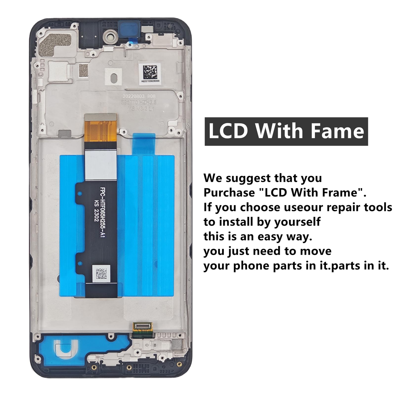 6.5'' Per Motorola Moto G Play 2023 XT2271-5 LCD Display Touch