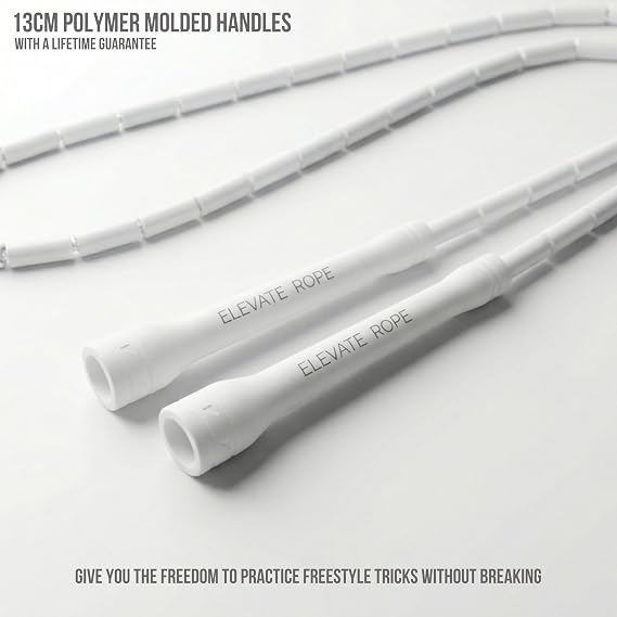 Elevate Rope Beaded Skipping Rope for Adults, 3 m Adjustable