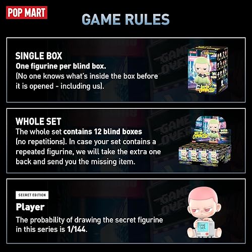 Miniatura 3 de POP MART Kubo Select Your Character Series Figuras de caja ciega, juguetes misteriosos de diseño aleatorio para decoración moderna del hogar, juego