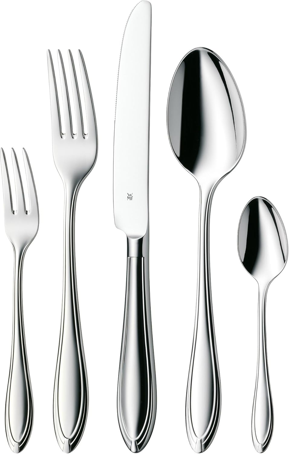 WMF Florenz 1189009000 Cutlery Set of 60 Stainless Steel, Silver