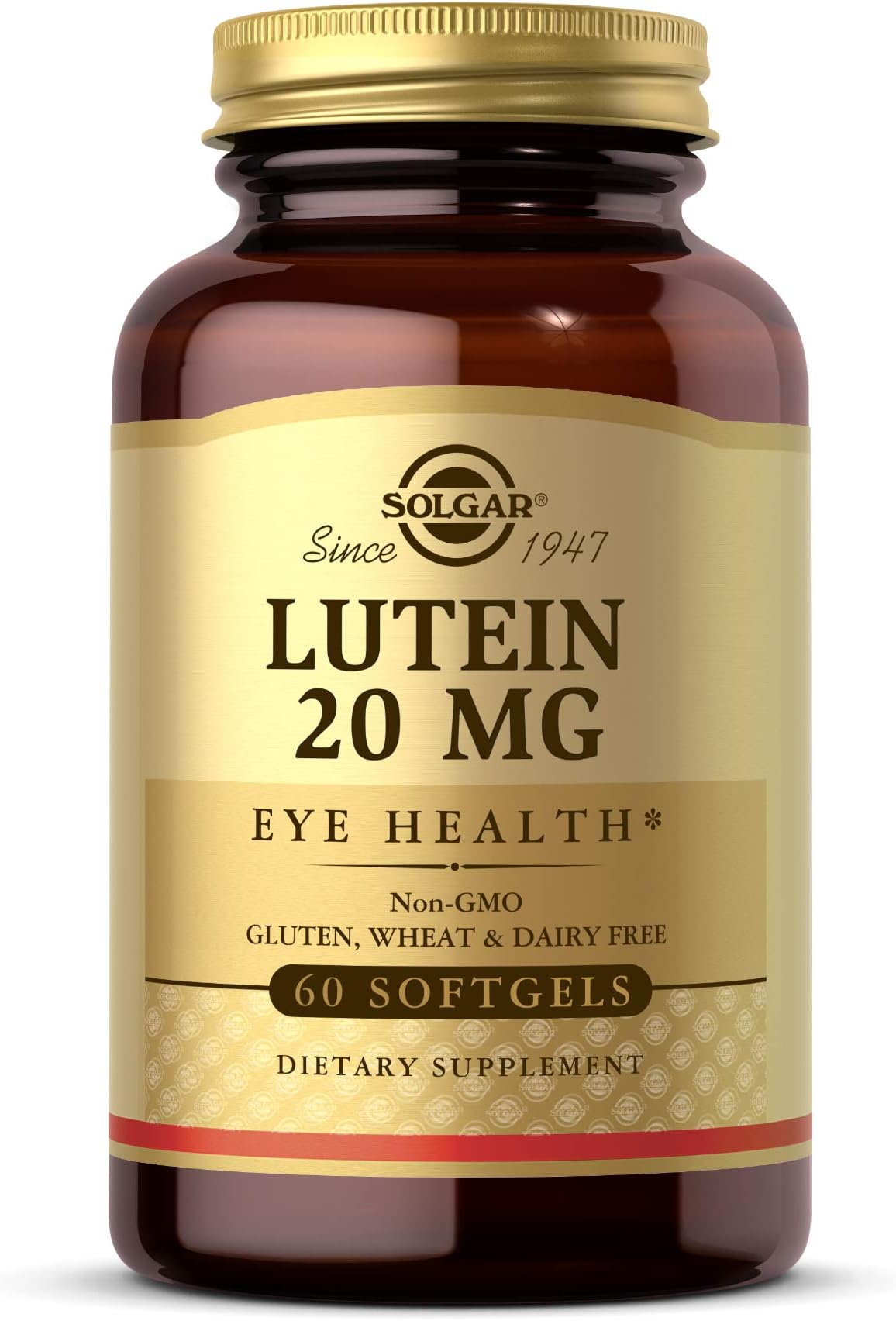 Lutein 20 mg, 60 Softgels