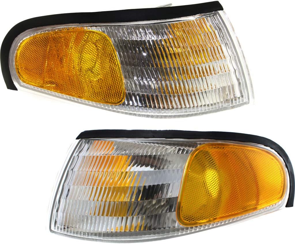 For Ford Mustang Park Light Assembly Unit 1994-1998 Passenger Side FO2521125 | F4ZZ 13200A