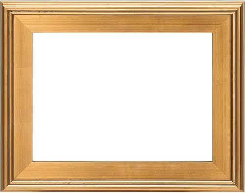 Vista 75 de Creative Mark Plein - Marco de aire individual 8 x 10, dorado, paquete de 10