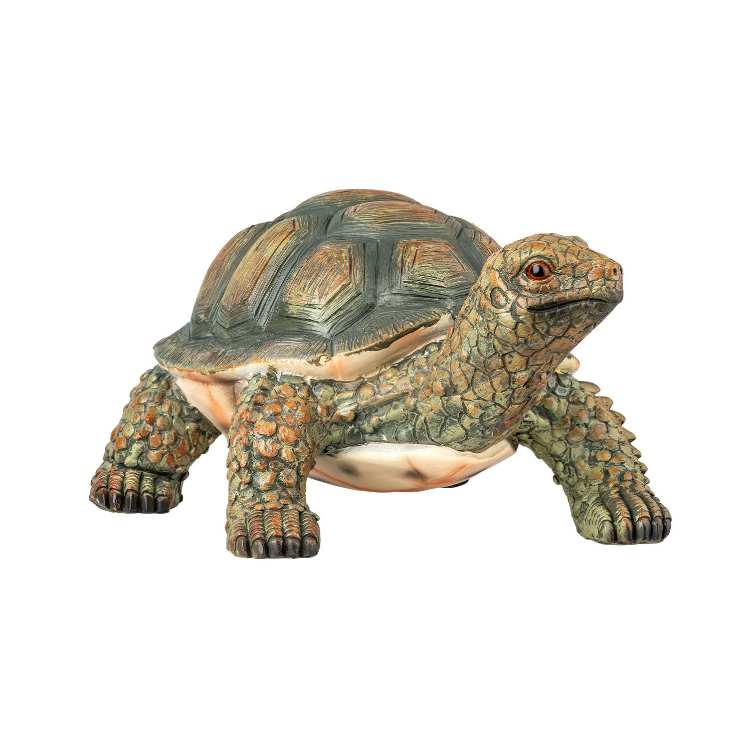 Figura para jardín tamaño Real (Tortuga). Decoración para Exterior. Escultura con Forma de Animal. Figurín Decorativo de Piedra.