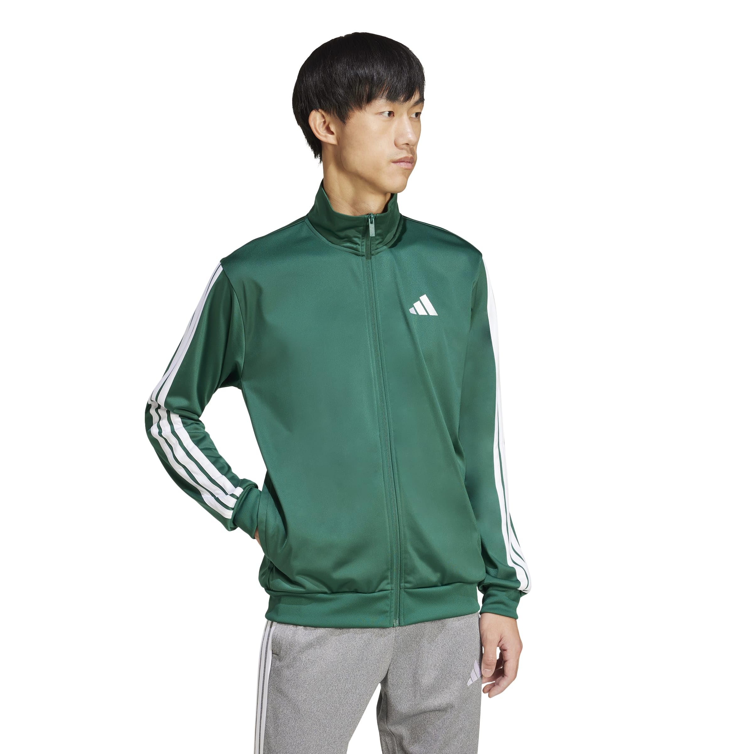adidas Męska koszulka trykotowa z 3 paskami