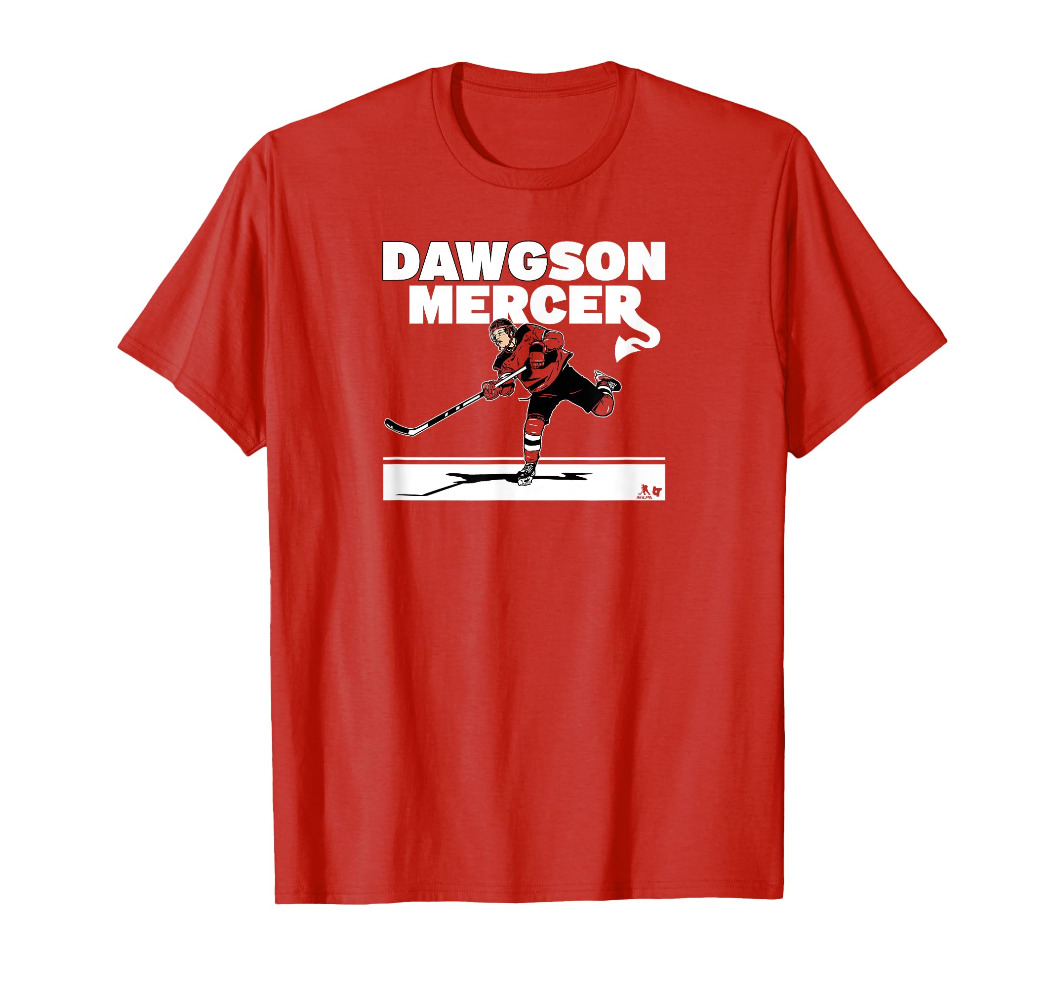 Dawson Mercer - Dawgson Mercer - New Jersey Hockey T-Shirt