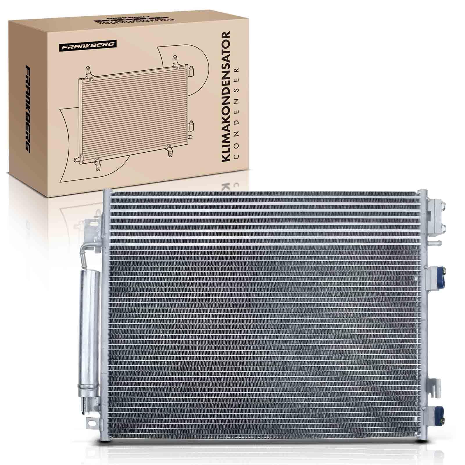 Frankberg Condensador del aire acondicionado 68050127AB | Compatible con: Tema LX, 300 C LE LX, 300 C Touring LE LX, Cargador