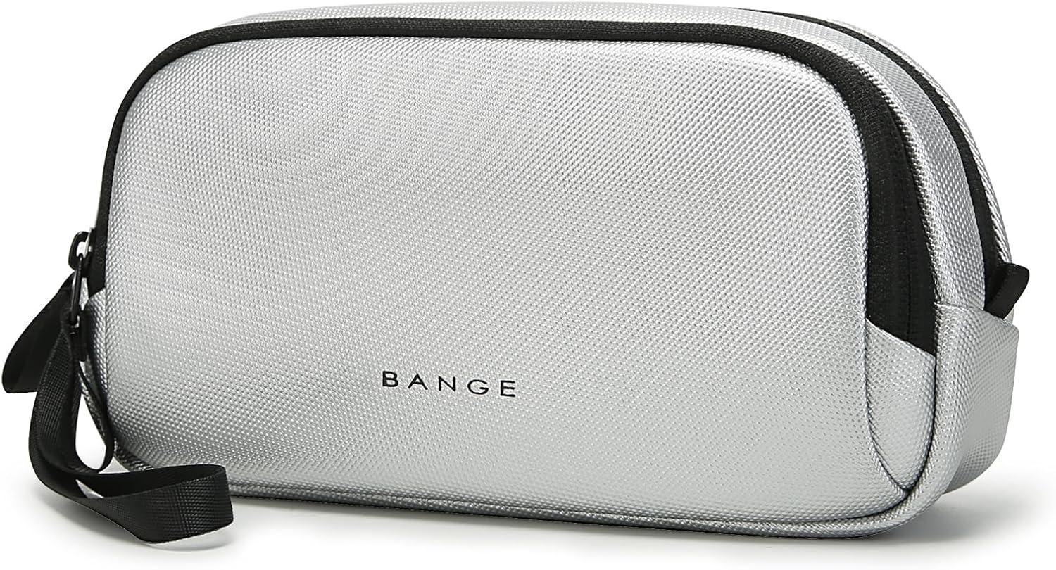 BANGE Desk Pouch, Tech Bag Organizer for Travel, Tech Pouch Accessories Organizer for Cable,Cord, Phone, Cables, USB Flash Drive, Daily Items