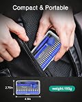 ORIA 24-in-1 Precision Screwdriver Set, Small Screwdriver Set with Phillips, Slotted, Torx, Tri-Wing, Portable Pocket Tool Kit for iPhone, Laptop, PS5, Watch, Eyeglasses, Xbox, Switch