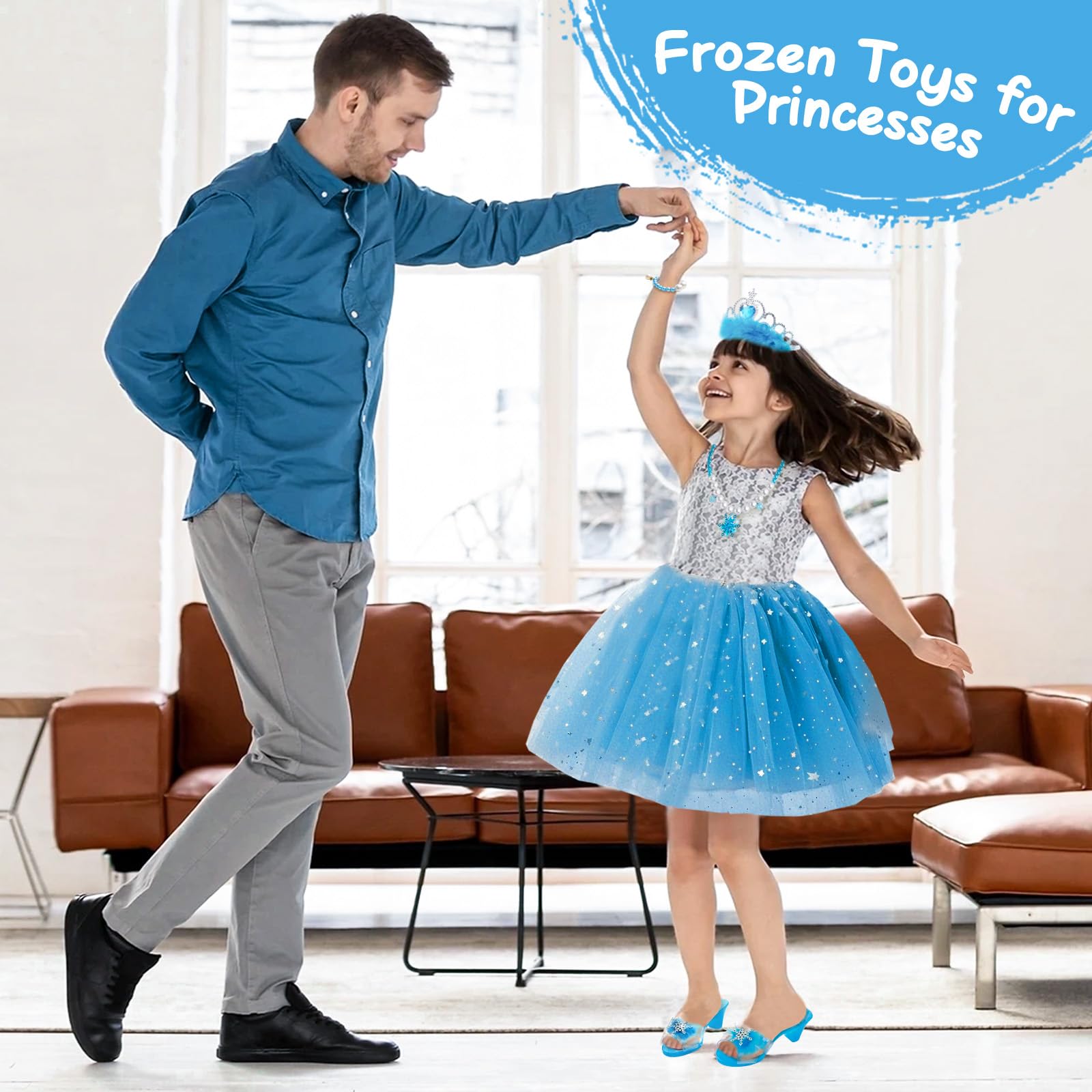 Gioco Bambino Anni HONMOK Pezzi Vestito Elsa Frozen Per