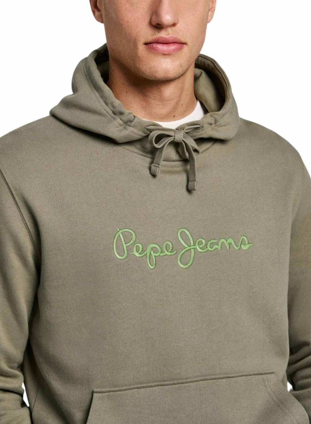 Pepe Jeans Mens New Joe HoodieSweatshirt