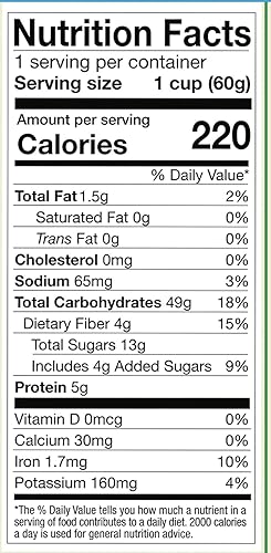Miniatura 6 de CHOPUTA - Cereal caliente para el desayuno. Poder de bayas silvestres. 0.18 oz de proteína, 0.63 oz de grano entero, lácteos y sin gluten.