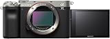 Sony Alpha 7 C Full-frame Mirrorless Interchangeable Lens Camera (Compact and Lightweight, Real-time Autofocus, 24.2 Megapixels, 5-Axis Stabilisation System, Large Battery Capacity) - Silver - 1