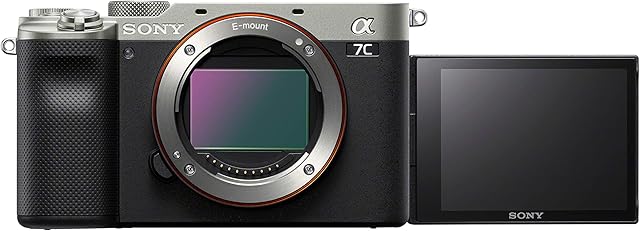 Sony Alpha 7 C | Full-frame Mirrorless Interchangeable Lens Camera (Compact and Lightweight, Real-time Autofocus System, 24.2 Megapixels, 5-Axis Stabilisation System, Large Battery Capacity) - Silver