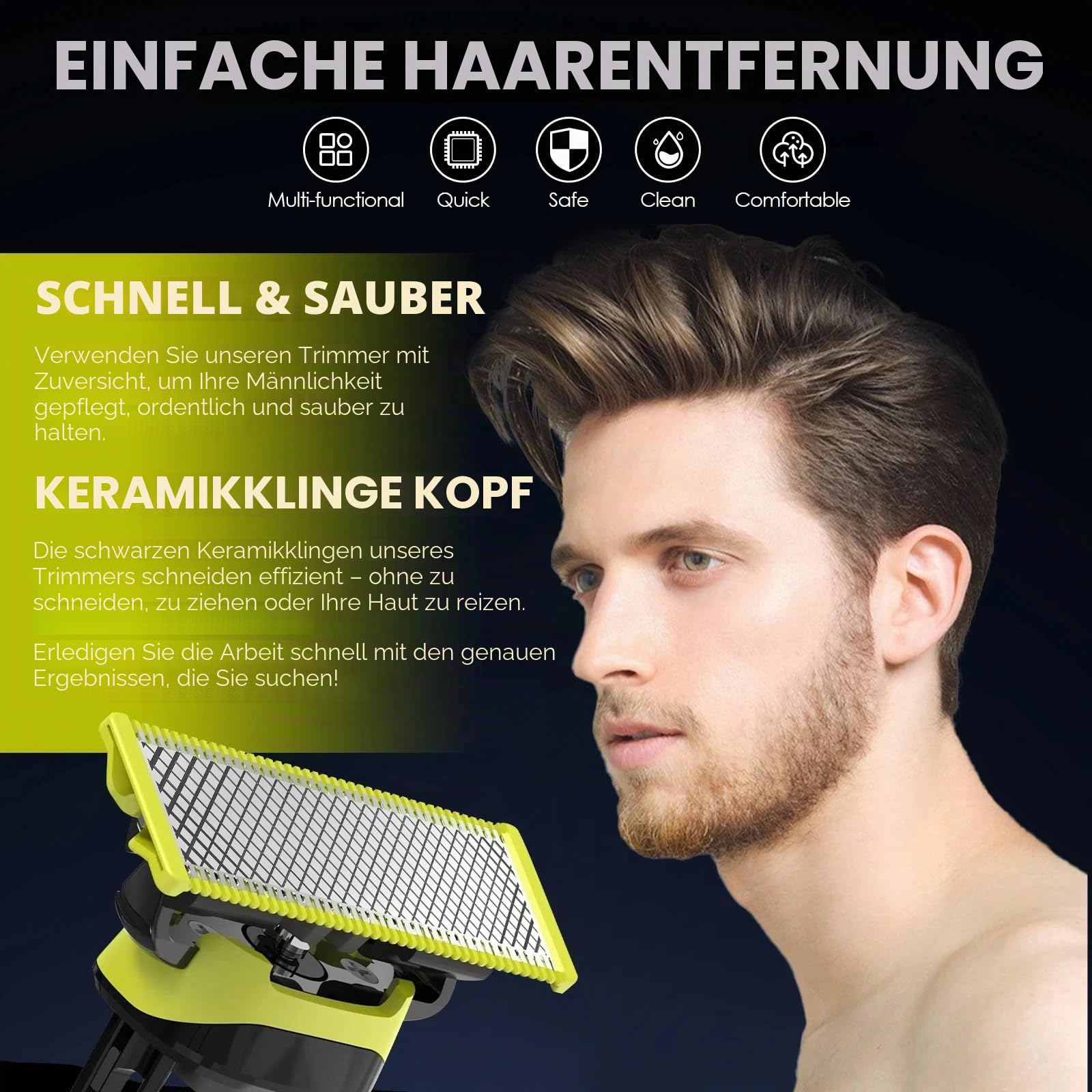 Berlamb - Ersatzklingen kompatibel mit Rasierern – Packung mit 3 Stück