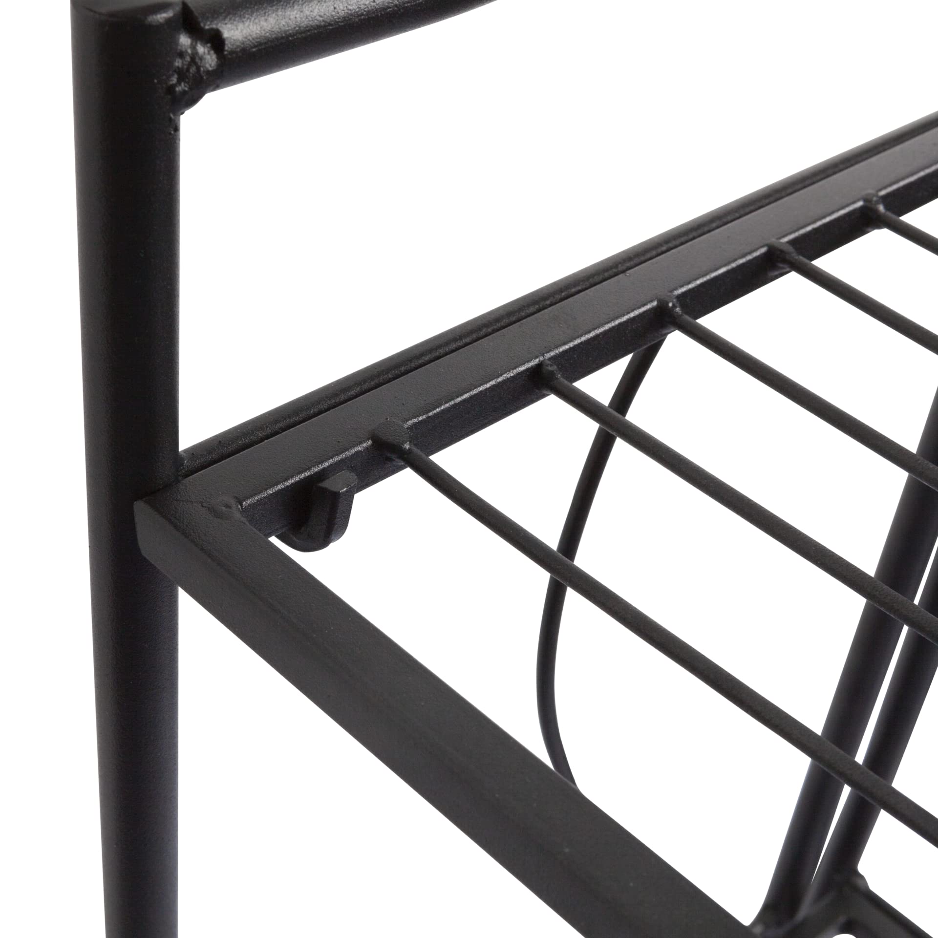 Windhager Portafiori in metallo per esterni, porta piante da balcone pieghevole, scala per fiori, scarpiera per interni ed esterni, 100x58x31cm (HxLxP)