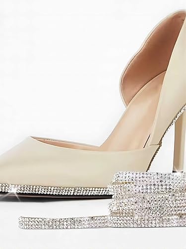 Miniatura 4 de 3 rollos de cinta de diamantes de imitación, 3 tamaños, tiras de diamantes de imitación autoadhesivas, cintas de diamantes de imitación de cristal,