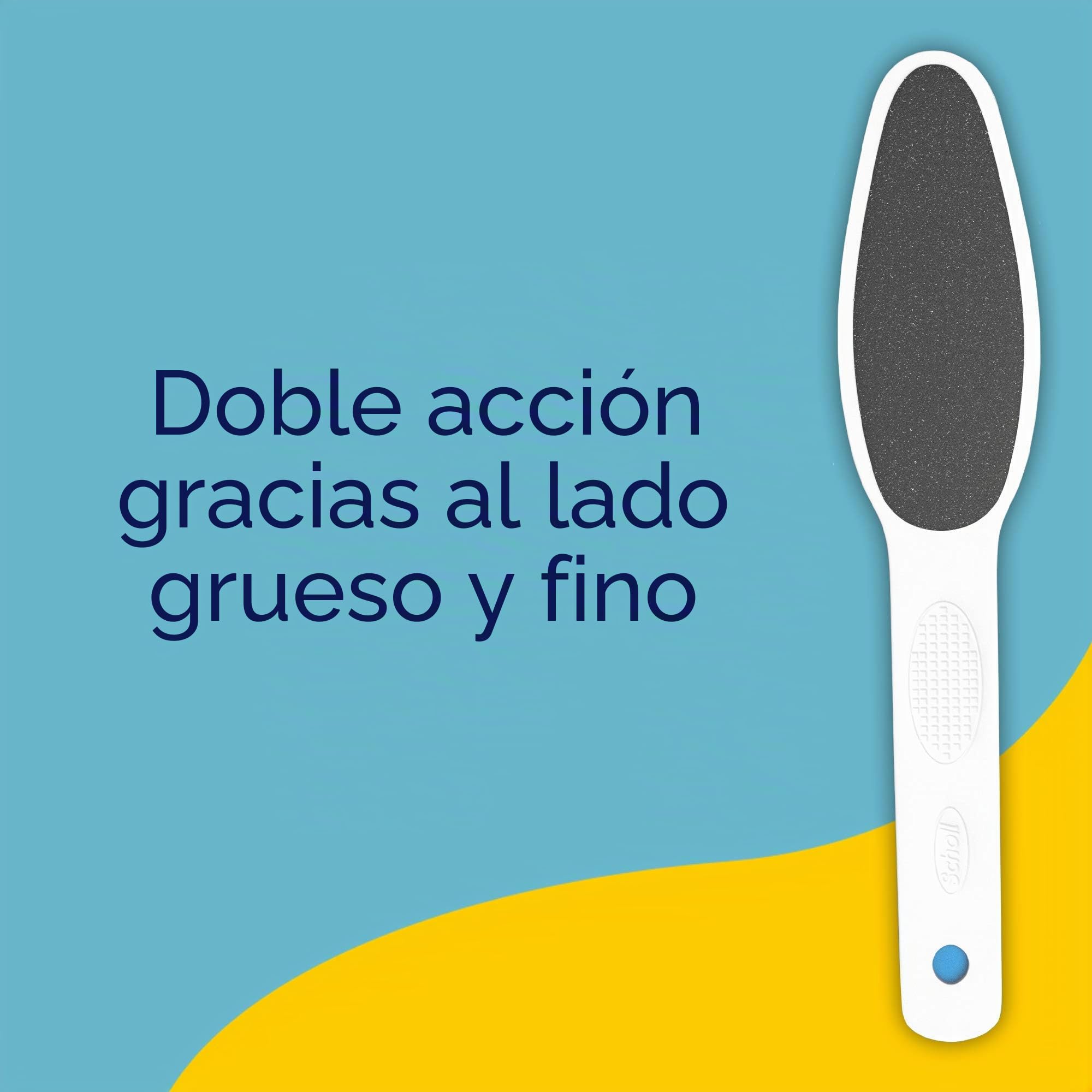 SCHOLL - Lima para Callos, Suaviza y Elimina Callos, Color Blanco