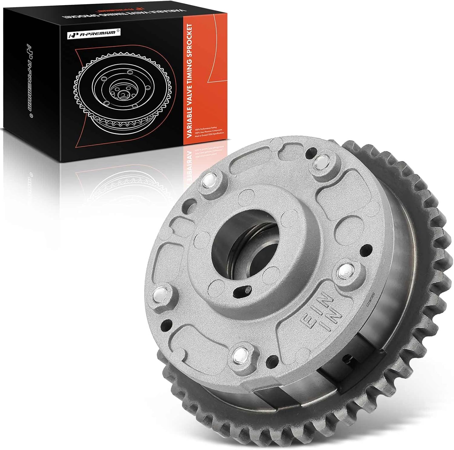 A-Premium Intake Variable Valve Timing (VVT) Sprocket Gear Camshaft Adjuster Compatible with BMW X5 2004-2010, 545i 2004-2005, 550i 2006-2010, 745i 2002-2005, 745Li, 750i, 645Ci, 650i, Alpina B7
