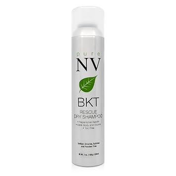 Rescue Dry Shampoo For That Needed Pick-Me-Up, Made From Natural Vitamins & Minerals, Keratin, Collagen & Argan Oil Infused To Repair, Restore & Strengthen, Benzene, Paraben, Talc Free 10 Oz.