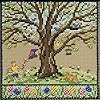 Spring Oak Beaded Counted Cross Stitch Kit Mill Hill 2017 Mighty Oak Quartet Series MH171712 #1