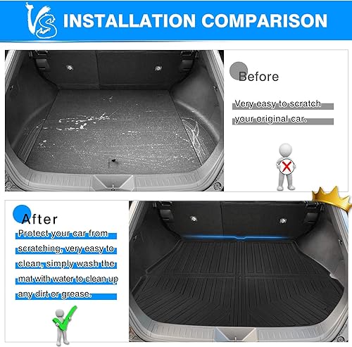 Vista 77 de KUST Tapete de maletero personalizado para Toyota GR Supra 2020-2024 2025, accesorios de carga para todo tipo de clima, tapete de suelo de maletero