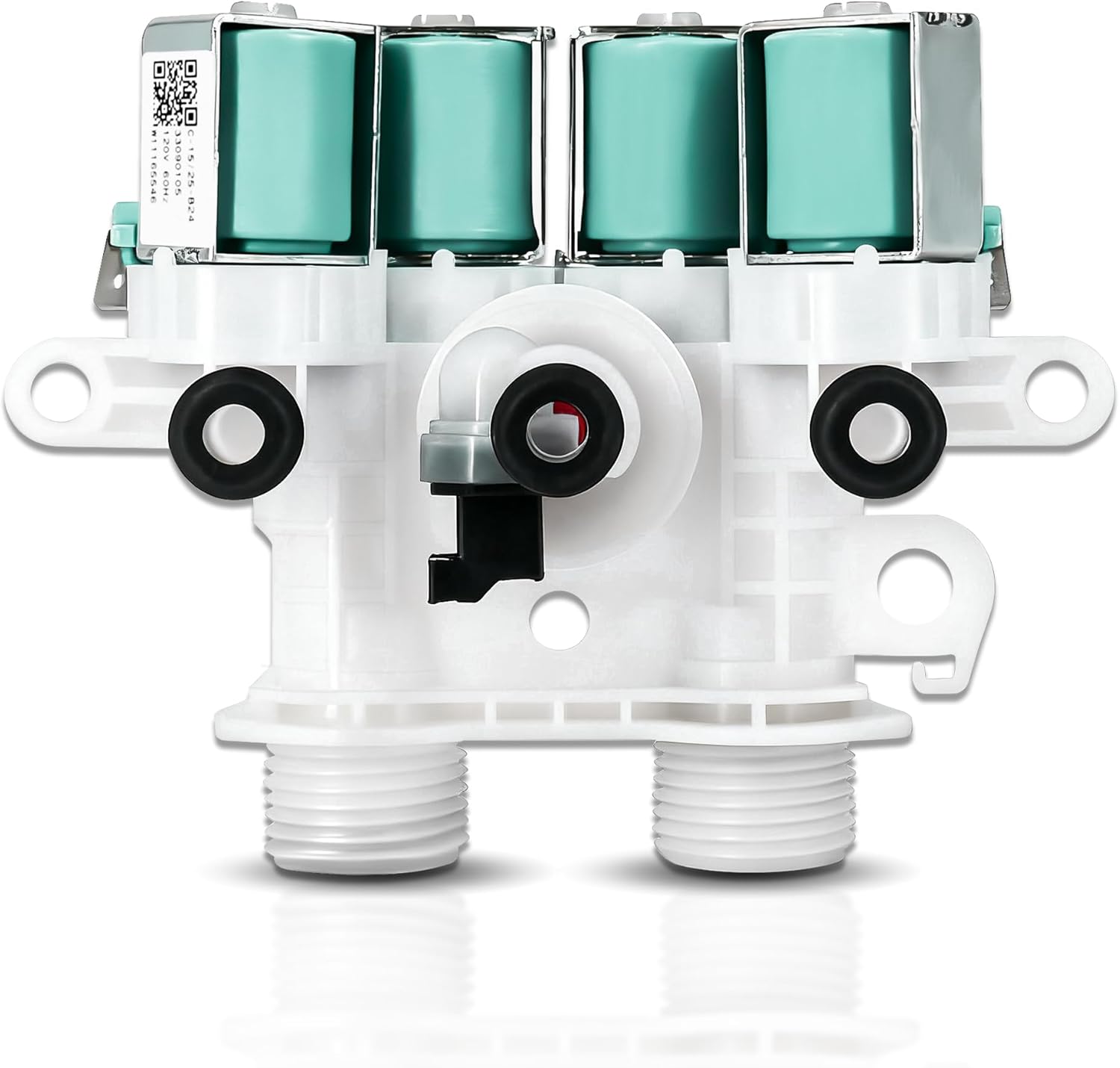 WTW5105HW2 WTW5105HW0 WTW5100HC2 WTW5100HC0 Washer Water Inlet Valve Fit For Whirl-pool WTW8500DC2 WTW8500DR1 WTW8500DC0 WTW5105HC0 WTW7120HW0 WTW7500GC2 WTW5100HC1 WTW5105HC1 WTW8500DW1 WTW8700EC0