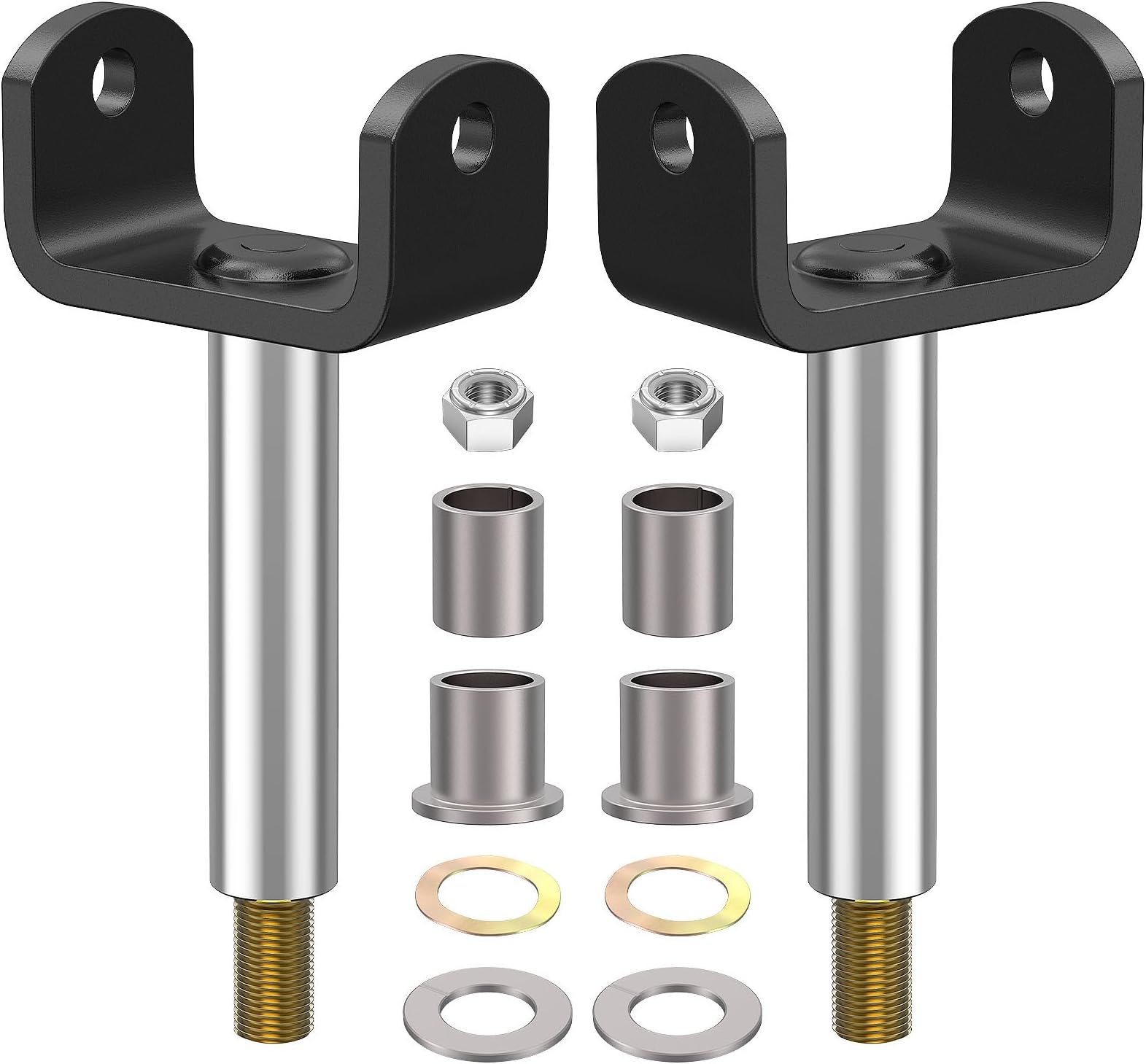 Drive-up Front End King Pin Repair Kit for Club Car DS Golf Cart 1981 & Up 2 Pcs King Pin & Bushing Kit