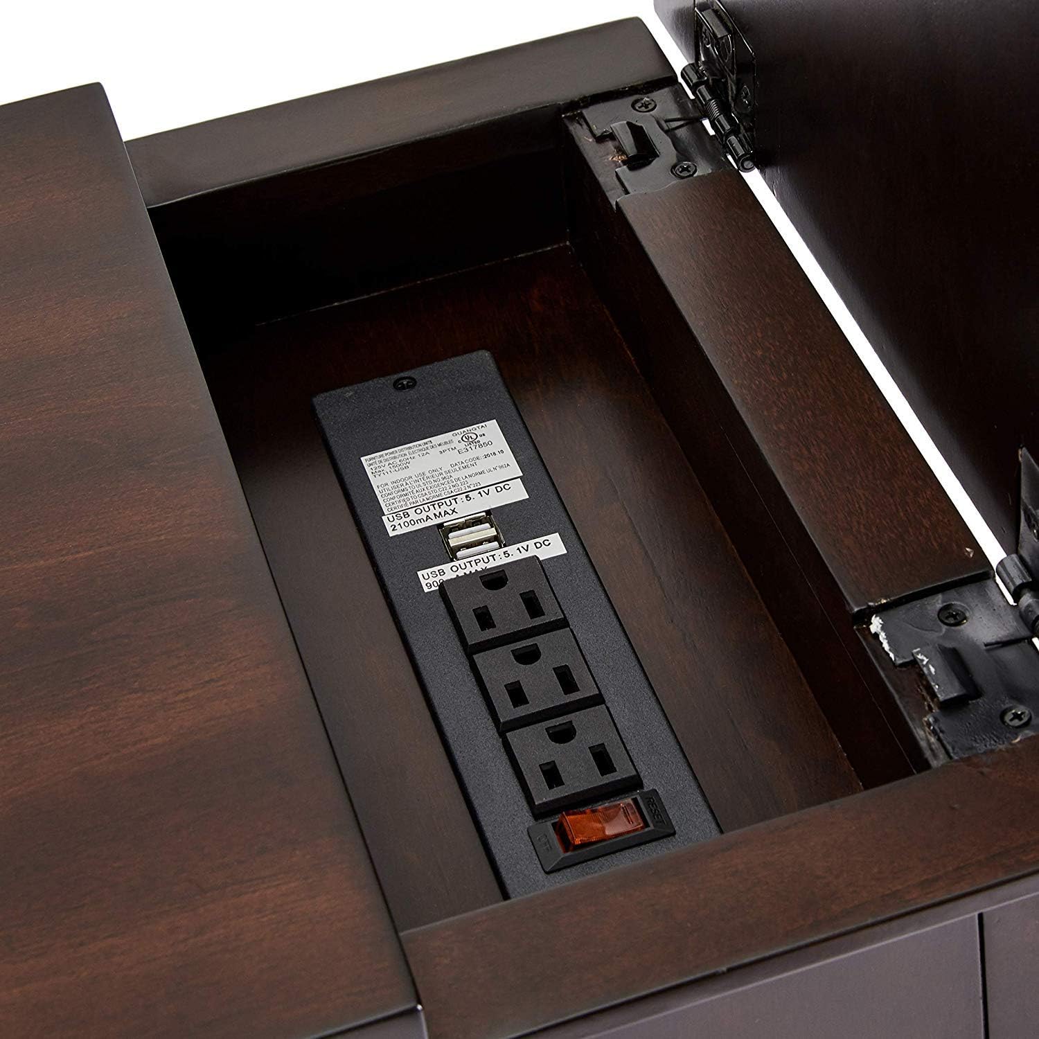 Ball & Cast Accent End Table 23 Inch Height Sable Brown Set of 1 : Home & Kitchen