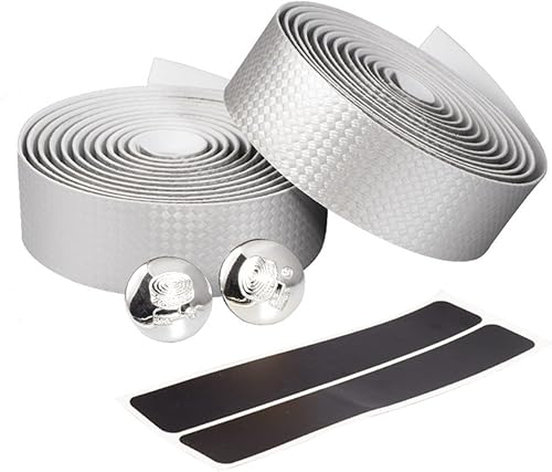 Miniatura 20 de Cinta de manillar de corcho súper suave de fibra de carbono para bicicleta de carretera, cinta de manillar de corcho MTB con tapones de barra