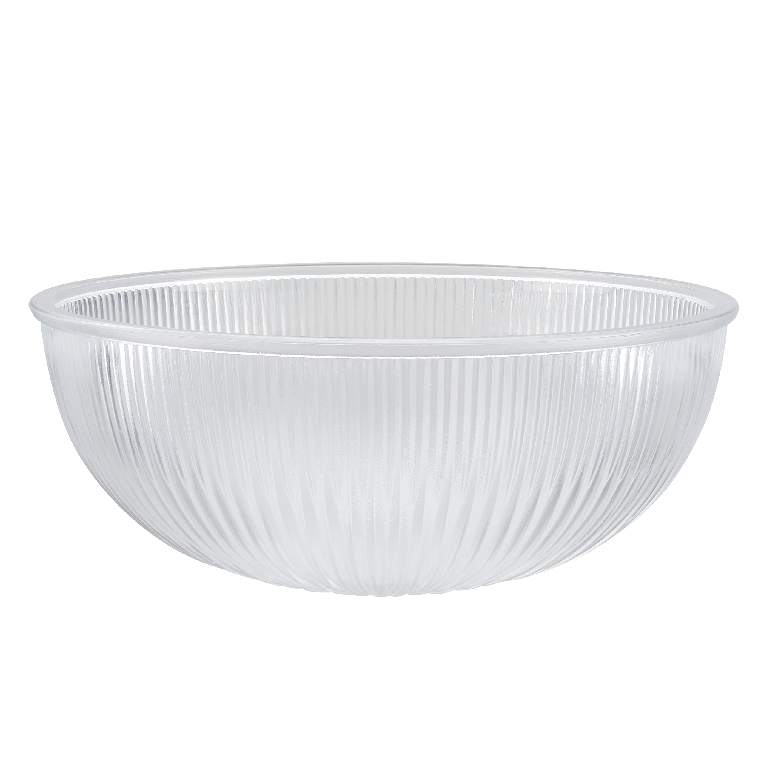 Photo 1 of **Stock pic for Reference** Aspen Creative 25308-60-1, Clear Glass Shade for Medium Base Socket Torchiere Lamp, Swag Lamp, Pendant, Island Fixture, 11-7/8" Diameter x 5-3/4" Height