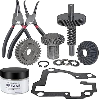 Worm Gear Kit Compatible With KitchenAid Whirlpool 5QT & 6QT Mixer Gear Parts Replacement,