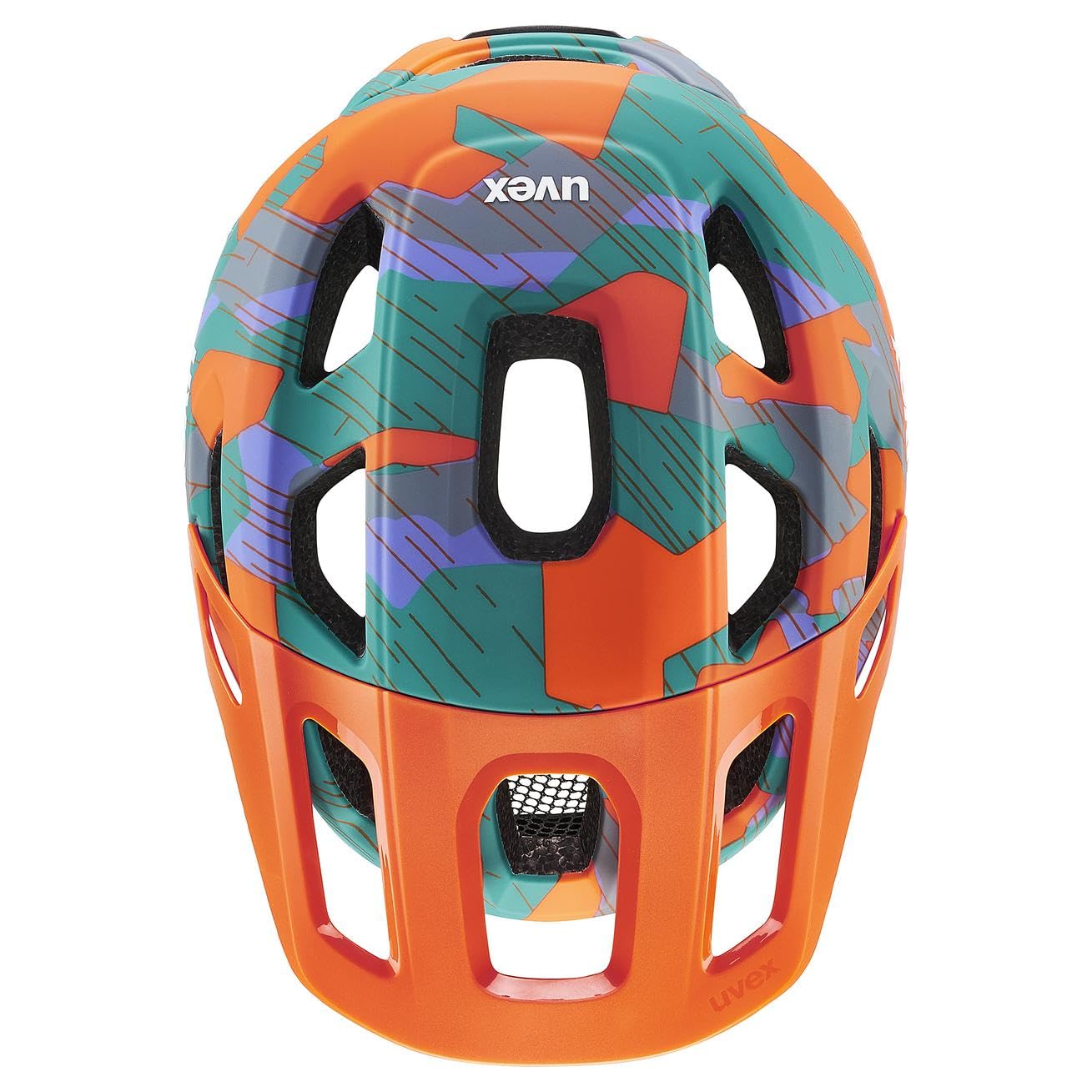 uvex React jr. - Casco de Bicicleta Ligero para niños - Ajuste de Talla individualizado - Forro Interior Lavable
