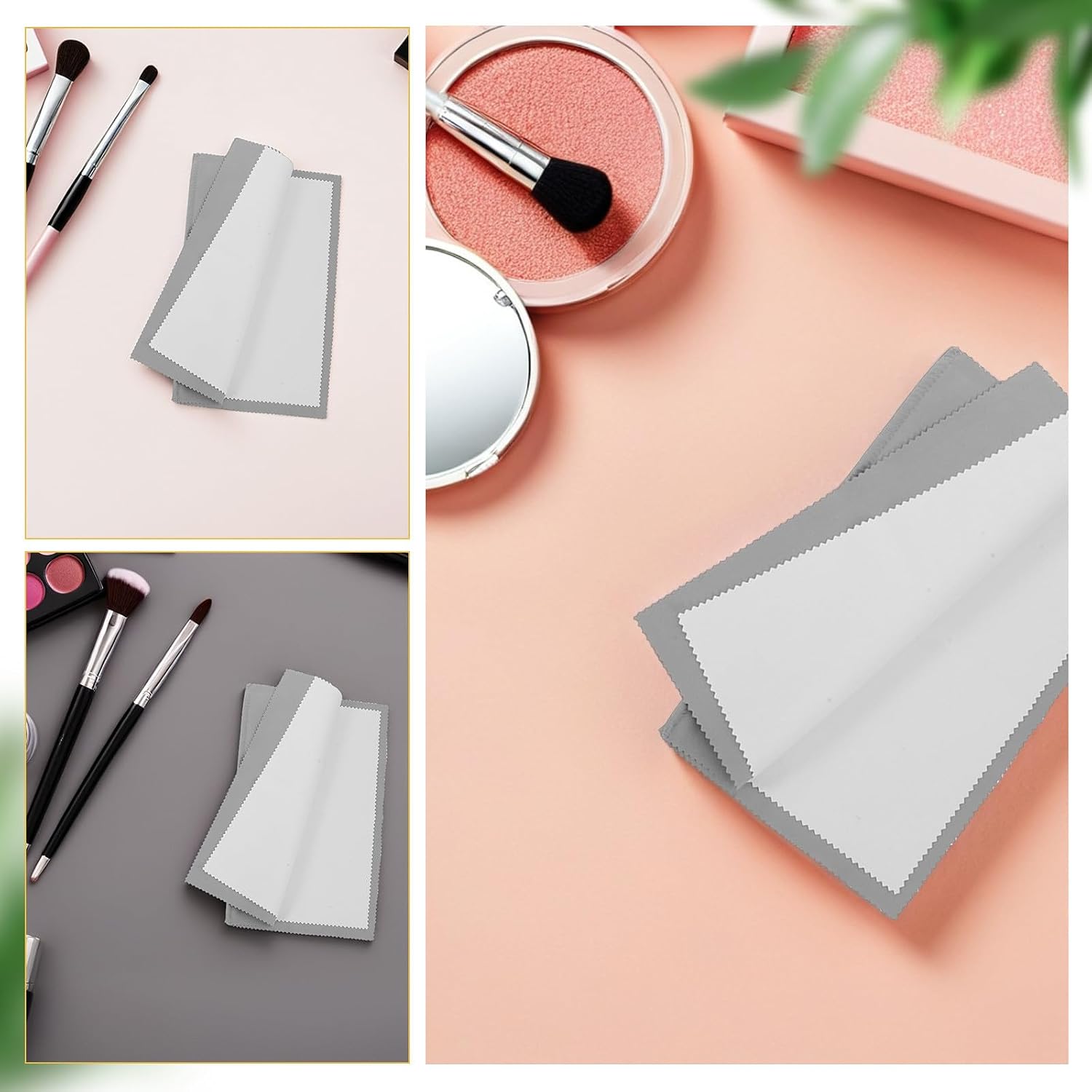 Healifty 5pcs Jewelry Cleaning Cloths Large Multi-Layer Polishing Wipes for Metal and Silver Jewelry with Efficient Cleaning Power and Restore Shine Suitable for Stores and Showcases