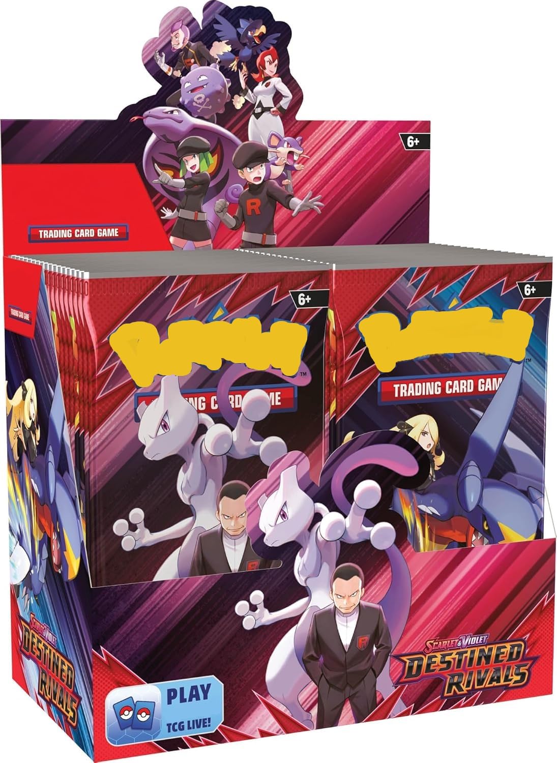 Pokemoon TCG 50 Cardds Bundle | 5 Packs of 10 Random Collectible Trading Cardds | Surprise Cardd Set for Kids & Collectors (Destined Rivals 5 Pack 50 Cards)-image-9