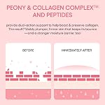 LANEIGE Masque de couchage Bouncy et ferme: Revitaliser, lisse, pivoine & Complexe de collagène, hydratation par obstruction