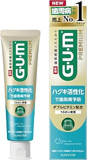 GUM(ガム) Premium 牙膏(牙龈护理 Medical Water Mint ) 85克 单品 [医药部外品]