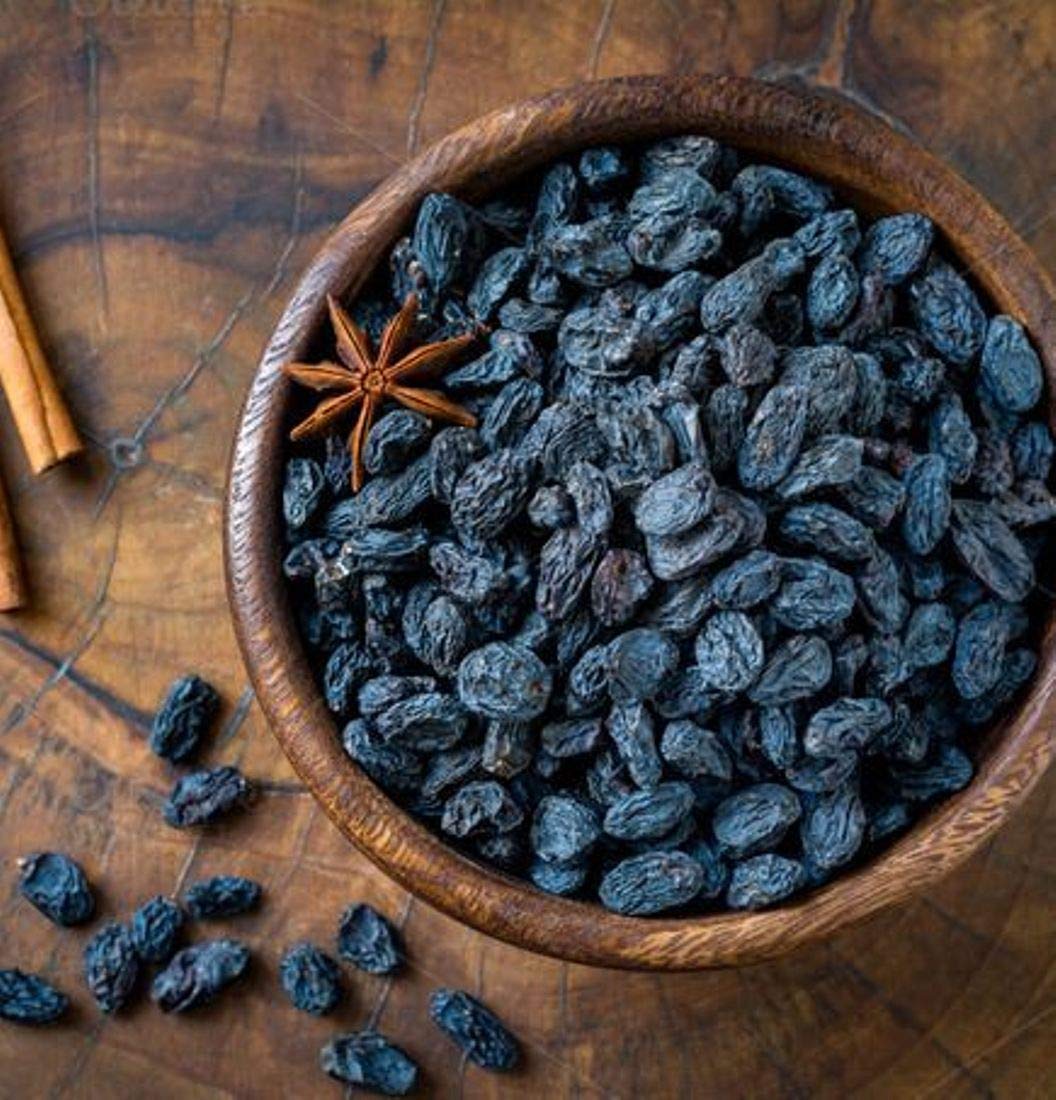 Sainik's Dry Fruit Mall Afghani Seedless Black Raisins | Black Kishmish | Kali Kishmish | Munakka Dry Fruits | Dry Grapes | Kali Draksh | Kala Munakka 400 grams 1