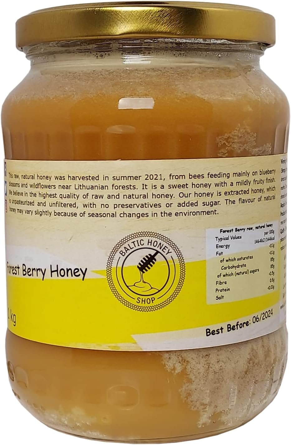 Pure Raw Honey (Forest Berry)