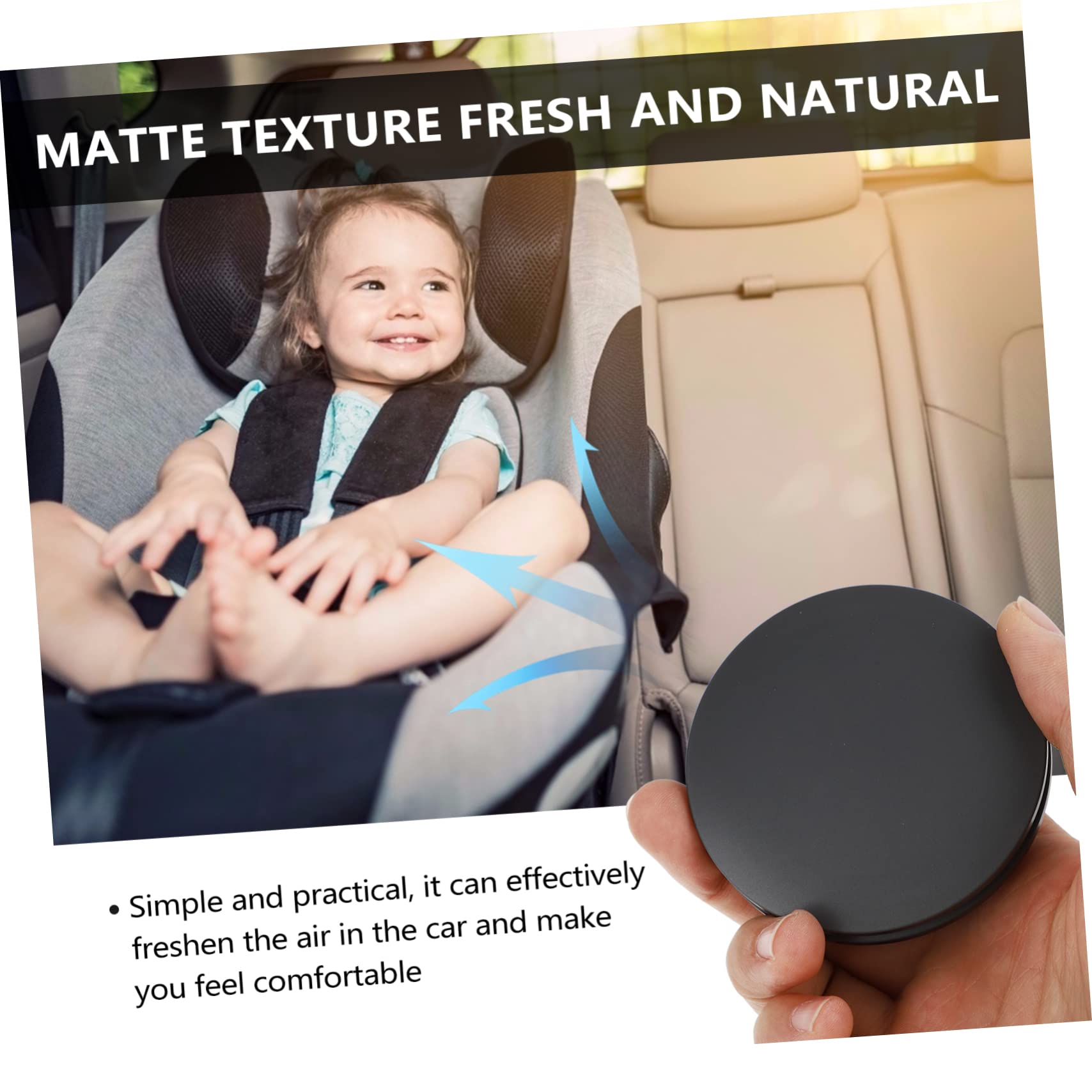 Mobestech 3sätze Auto Aromatherapie Diffuser Einfacher Für Angenehme Düfte Im Auto Langlebig Und Praktisch Installieren Kompatibel Mit Aromatabs
