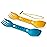 UCO Utility Spork Camping Spoon-Fork-Knife Utensil, 2 Pack