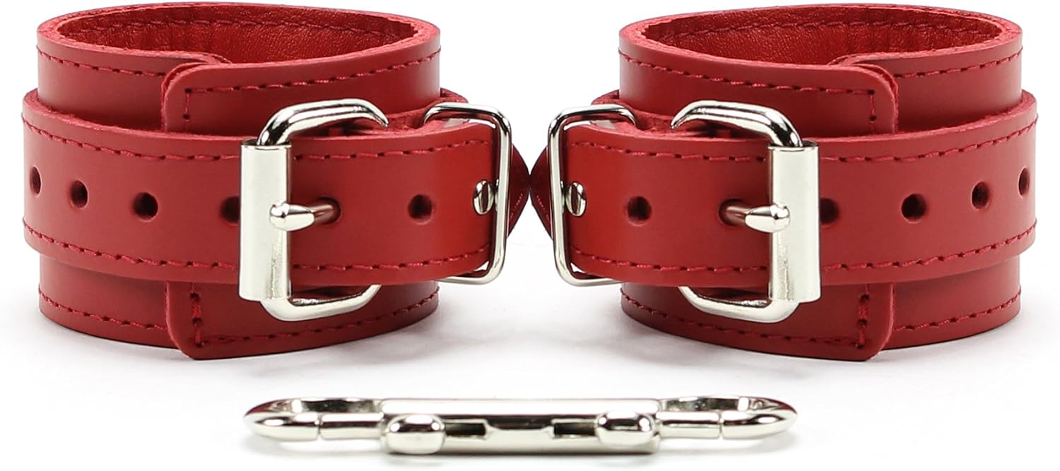 Arcadia Wrist Cuffs or Ankle Cuffs Premium Gentle Lambskin Made in USA