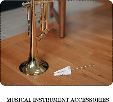 2pcs Saxophone Cleaning Brush for Sound Hole Multifunctional Protector Brush for Wind Instruments for Mouthpiece Cleaning