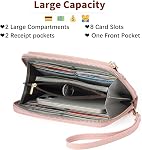 GOIACII Phone Purse Crossbody Bags for Women Small Travel Wallet Touch Screen RFID Blocking